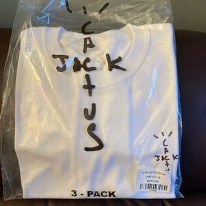 Cactus Jack white t shirt 1 brand new men’s medium